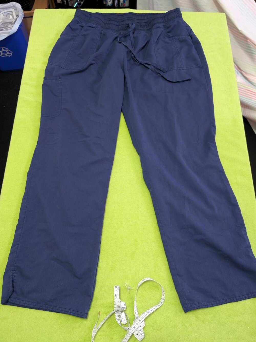ScrubStar Women's Dark Blue Stretch Scrub Pants 2XL